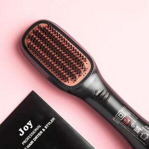 JOY Professional Hair Dryer and Styler with ionic technology and ergonomic design