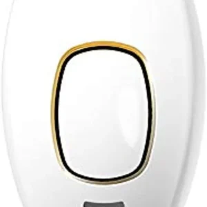 IPL Hair Removal Device with 5 energy levels and 300,000 flashes for permanent hair reduction