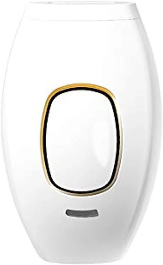 IPL Hair Removal Device with 5 energy levels and 300,000 flashes for permanent hair reduction