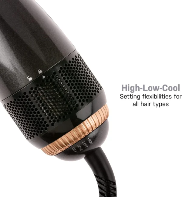 JOY Professional Hair Dryer and Styler with ionic technology and ergonomic design